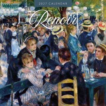 Red Robin Wall Kalender 2027 - Renoir, Ophalen of Verzenden, Nieuw in verpakking