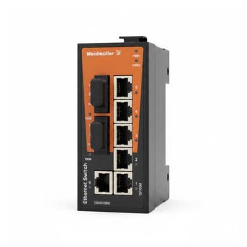 Bieden: Weidmüller IE-SW-BL08T-6TX-2SC Unmanaged Network Sw, Ophalen of Verzenden, Nieuw