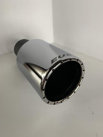 Uitlaat sierstuk 76mm rond 30-45mm aansluiting, Ophalen of Verzenden, Nieuw