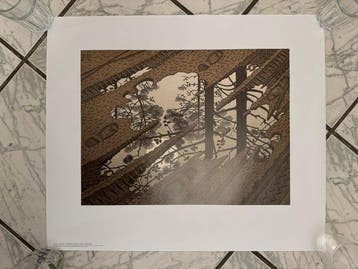M.C Escher - baarn Holland - Modderplas - Années 2000