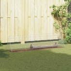 vidaXL Kippenhok Zilver 215 x 55 x 55 cm Gegevens staal, Dieren en Toebehoren, Verzenden, Nieuw