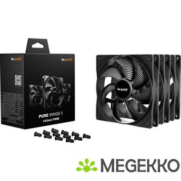 Be quiet! Pure Wings 3 140MM PWM Triple Pack, Verzenden, Nieuw