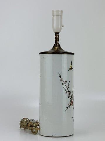 Vase - Porcelaine - Chine - Vase-Lampe - Xu Changmao (Sans