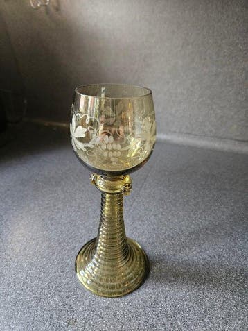 Drinkglas (6) - Römer-wijnglas - Glas - Set van 6 Römer, Antiquités & Art