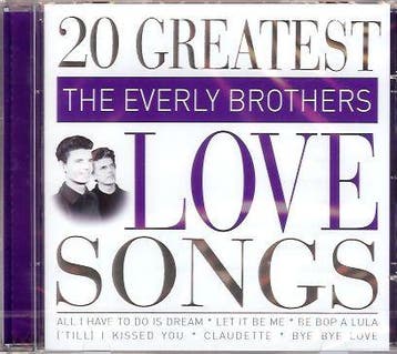The Everly Brothers - 20 Greatest Love Songs, Verzenden, Gebruikt