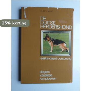 Duitse herdershond rasstandaard oorsprong 9789062482757 Haak, Verzenden, Gelezen, Haak