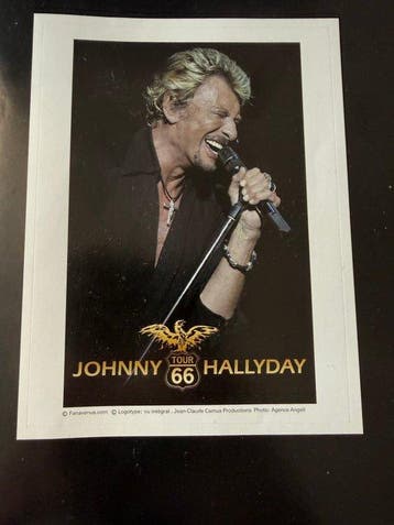 Frankrijk - Blok-feuillet Johnny Hallyday in nieuwstaat **