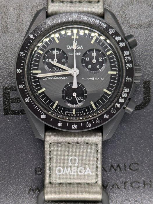 Swatch - MoonSwatch - Mission to Mercury - Sans prix de, Handtassen en Accessoires, Horloges | Heren
