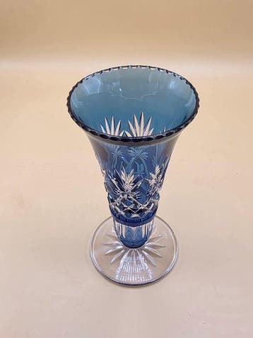 Val Saint Lambert - Vase - Cristal, Antiquités & Art