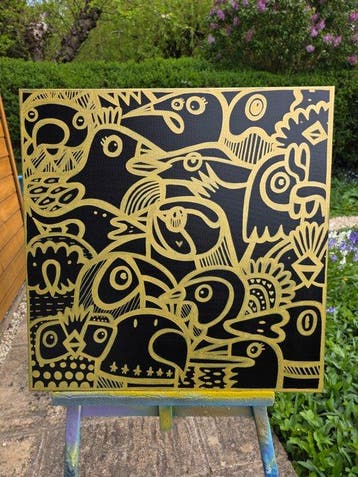 Kev Munday - Gold Birds