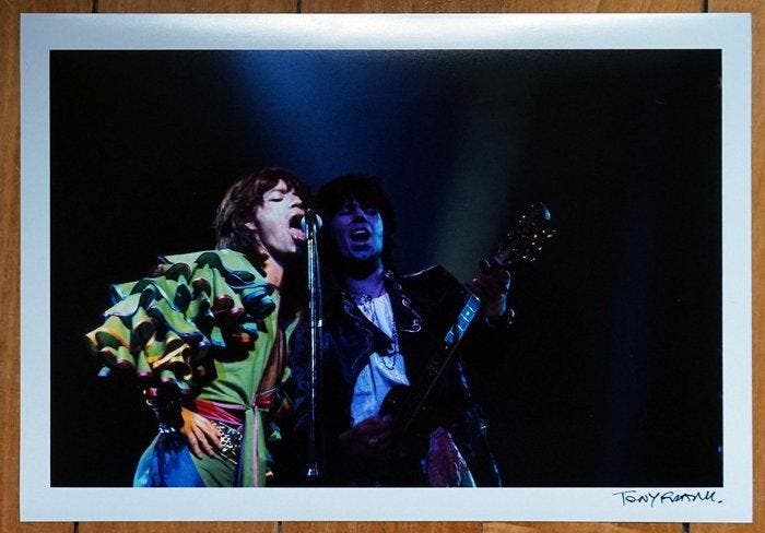 Tony Frank (1941–) - Rolling Stones Frankfort 1976, Antiquités & Art, Art | Objets design
