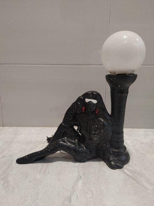 Globe tafellamp - Keramiek, Kristal, Antiquités & Art, Antiquités | Éclairage