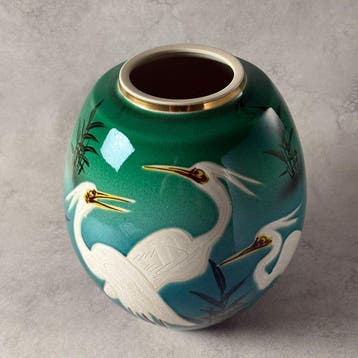 Vaas - Porselein - Japan - Vintage (Zonder minimumprijs)