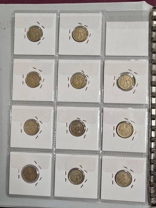 Spanje. Colección +160 monedas. Desde 1 peseta del 1975 a, Timbres & Monnaies, Monnaies | Europe | Monnaies non-euro