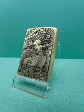 Zippo - Zippo Custom - Geisha - Zonder minimumprijs -, Nieuw