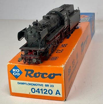 Roco H0 - 04120 A - Stoomlocomotief met tender (1) - BR 23, Hobby en Vrije tijd, Nieuw