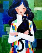 Kiri Aguilera (1982) XL 130 x 100 cm - Simetría Emocional: