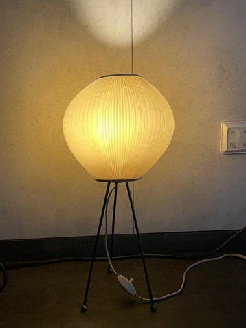 Lamp - Pearlshade style - celluloseacetaat, Antiek en Kunst