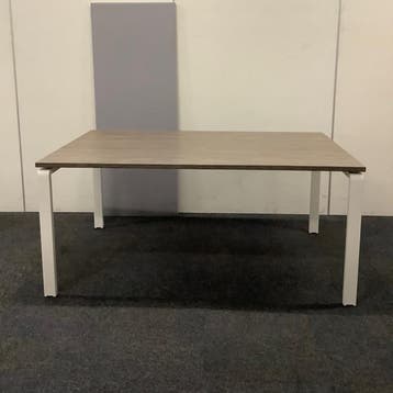 palmberg Prisma 2, vergadertafel (bxd) 160x100 cm, bruin, Zakelijke goederen, Kantoor en Winkelinrichting | Kantoormeubilair en Inrichting
