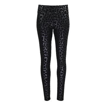 Frogbox • zwarte hartjes legging • 36, Kleding | Dames, Princess goes Hollywood, Verzenden, Zwart, Nieuw