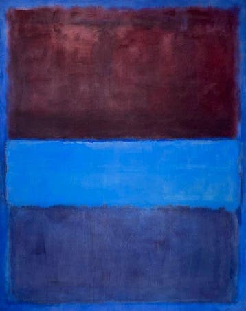 Mark Rothko (after) - No. 61 (Rust and Blue) [Brown Blue,