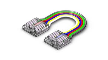 LED Strip COB - RGB+CCT Koppelstuk soldeervrij - Alleen voo, Verzenden, Nieuw