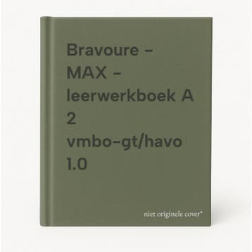 Bravoure - MAX - leerwerkboek A 2 vmbo-gt/havo 1.0, Verzenden, Zo goed als nieuw