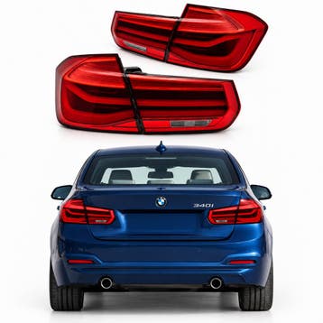 Achterlichten | geschikt voor BMW | 3 Serie F30 Sedan | 2011, Verzenden
