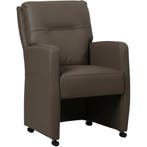 Leren eetkamerstoel Sharp - Toledo Lever (bruin) - Met, Huis en Inrichting, Stoelen, Eigentijds, Modern, Bruin, Nieuw, Leer