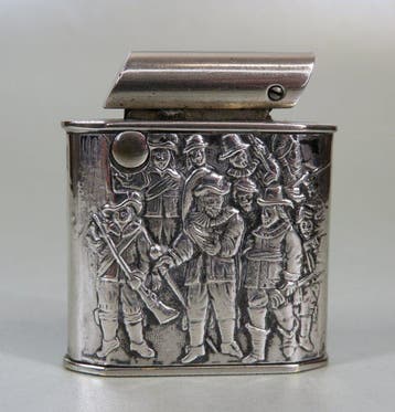 Altenpohl & Pilgram benzine aansteker met Rembrandt - Sans, Collections, Articles de fumeurs, Briquets & Boîtes d'allumettes