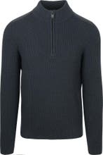 Suitable Half Zip Trui Patch Navy maat Maat 52/54 (L) Heren, Maat 52/54 (L), Nieuw, Suitable, Verzenden