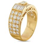 Bague - 18 carats Or jaune, Bague en or jaune 18 carats avec