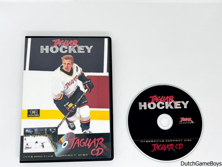 Atari Jaguar CD - Jaguar Hockey, Games en Spelcomputers, Spelcomputers | Atari, Gebruikt, Verzenden