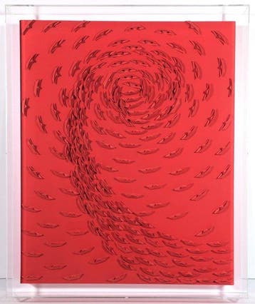 Riccardo Gusmaroli (1963) - Vortice Rosso