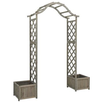 Pergola grijs | Retour Deal | 35% korting (tuin pergola), Tuin en Terras, Verzenden, Zo goed als nieuw, Overige typen