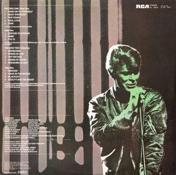David Bowie - Stage - Double LP Blue Vinyl (1978 Dutch first, Nieuw in verpakking
