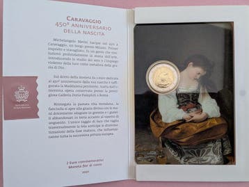 San Marino. 2 Euro 2021 Caravaggio (Zonder minimumprijs)