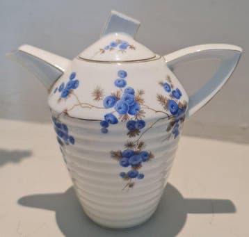 Rare Art Deco Porcelain Coffee Service - Sociedade de
