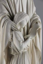 Laugier - Beeldje - Saint Anne with Virgin Mary - Gips