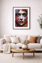 Vin Dantes - Geisha - Original Portrait, Antiek en Kunst