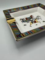 Asbak - Estilo de París - Porselein, Verguld - Franse, Antiek en Kunst