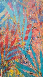 Laura Capellini Art - SUMMER MINDSCAPE 5(XL) Acrilico su, Antiek en Kunst, Kunst | Schilderijen | Modern
