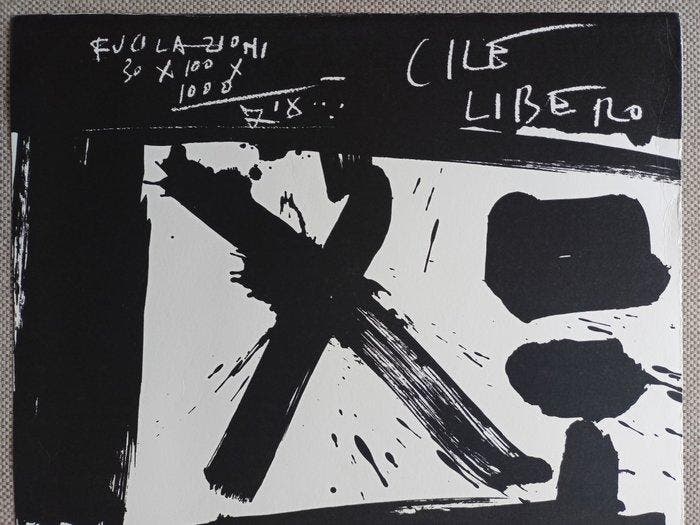 Emilio Vedova (1919-2006) - Presenza, Antiquités & Art, Antiquités | Autres Antiquités