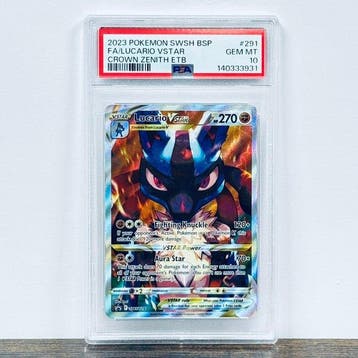 Pokémon Graded card - Alakazam VSTAR 291 – Pokémon - PSA 10, Nieuw