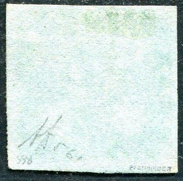 Nova Scotia 1851 - Eerste uitgave, 6d. geelgroen - SG 5, Gestempeld