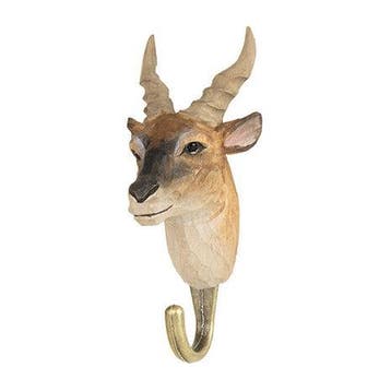 Kapstokhaak hout wandhaak kapstok Wildlife Garden RENDIER, Nieuw