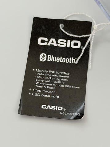 Casio ABL-100WEGG-1BEF – Retro Blackout – Bluetooth – Step, Nieuw