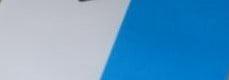 Nationaal lint IJsland Blauw Wit 100 mm 1 meter