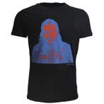 Post Malone Stoney Red Blue Photo T-Shirt, Nieuw