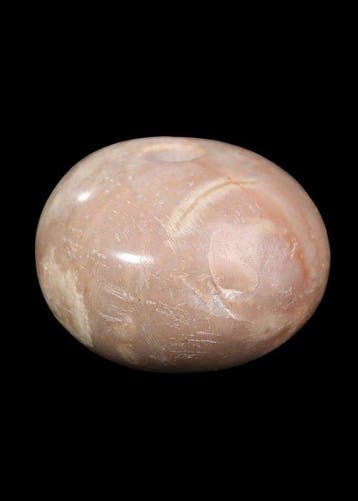 Sasanian Beige agaat Stempel met hoornig viervoetig dier
